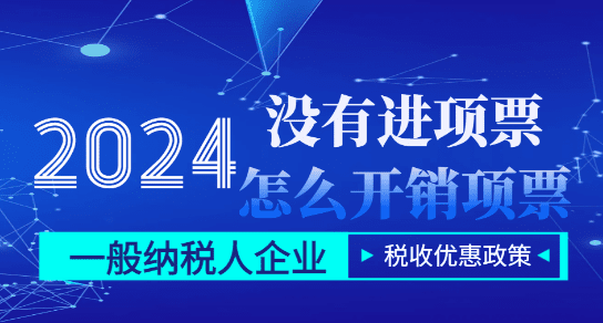 2024一般納稅人企業(yè)沒進(jìn)項(xiàng)怎么直接開銷項(xiàng)票？