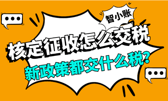 個體戶核定征收怎么交稅？