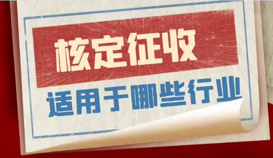 南寧個體戶核定征收稅率表!