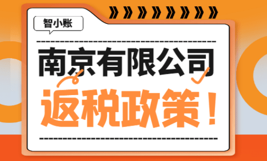 南京有限公司返稅政策!新政策怎么申請?