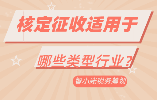 核定征收適用于哪些類型行業？