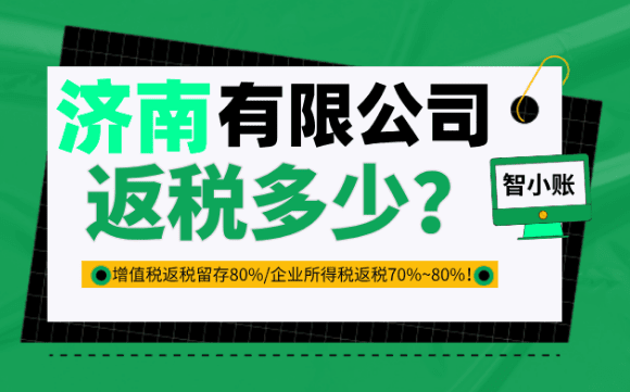 濟(jì)南有限公司返稅多少？