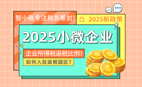 2025年小微企業(yè)所得稅返稅比例!