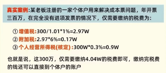 山東滕州核定征收個(gè)體戶(hù)交稅方式有哪些？