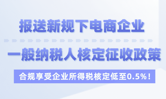 2026一般納稅人怎么申報電商收入？合規享受稅收優惠方案！