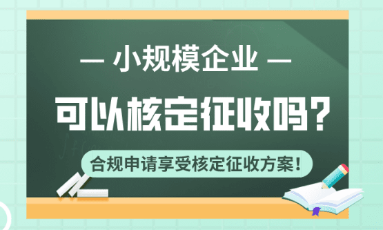 小規(guī)模企業(yè)可以核定征收嗎？