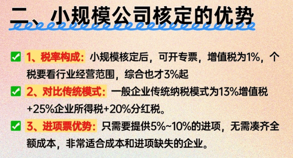 2026小規(guī)模公司核定征收政策標準！
