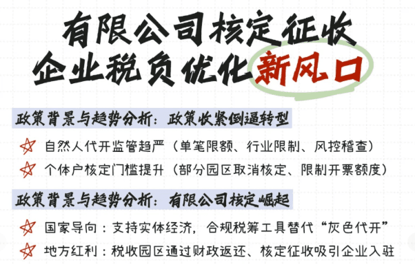 2026稅務籌劃核定征收怎么核定新政策？